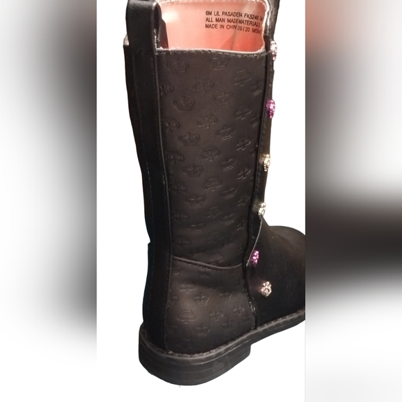 Juicy Couture Riding Boot Girls Lil Pasadena 6C - Picture 3 of 7